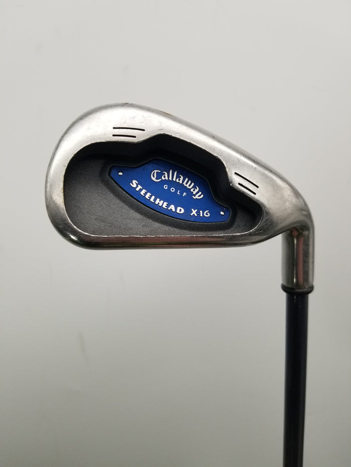2003 CALLAWAY STEELHEAD X16 6 IRON LIGHT FLEX CALLWAY SYSTEM UL 55 37" GOOD