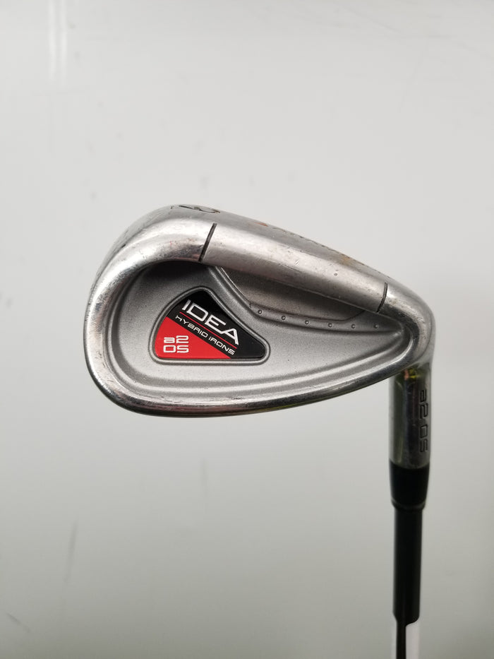 2006 ADAMS IDEA A2 OS 9 IRON REGULAR GRAFALLOY PRO LAUNCH HL BLUE 35.5" FAIR
