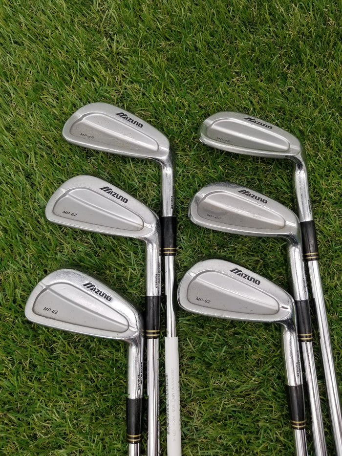2008 MIZUNO MP62 IRON SET 5I-PW REGULAR FLEX STEEL FAIR