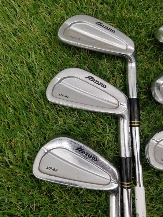 2008 MIZUNO MP62 IRON SET 5I-PW REGULAR FLEX STEEL FAIR