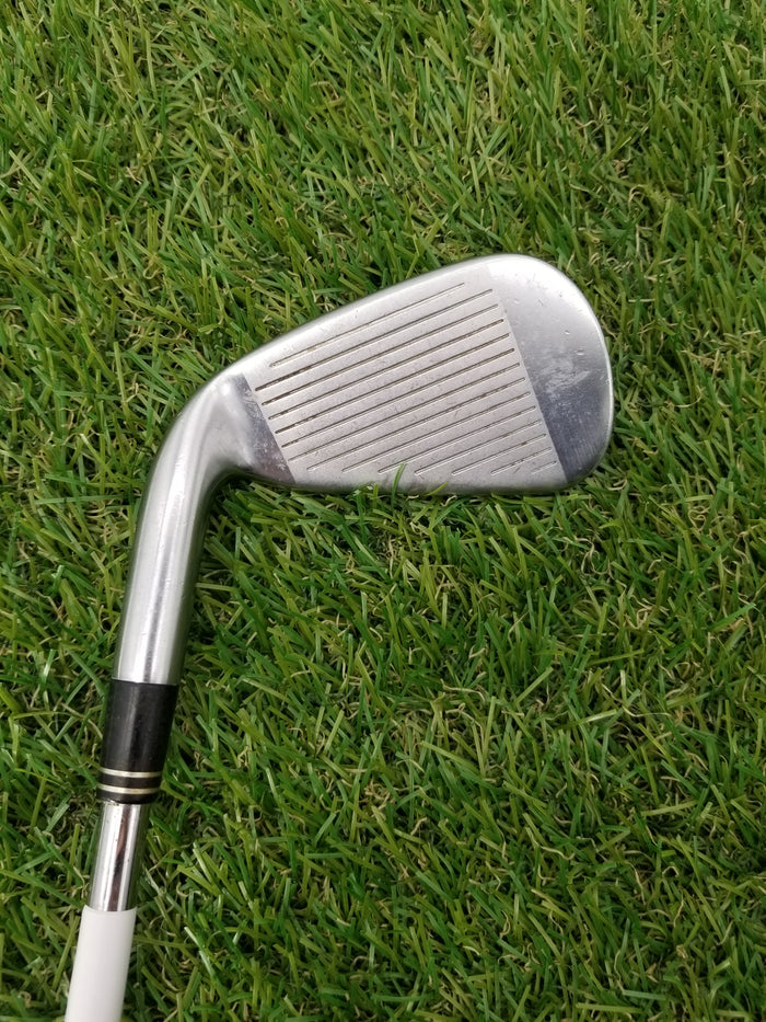 2008 TAYLORMADE TOUR BURNER 6 IRON STEEL STIFF FLEX 37.5" GOOD