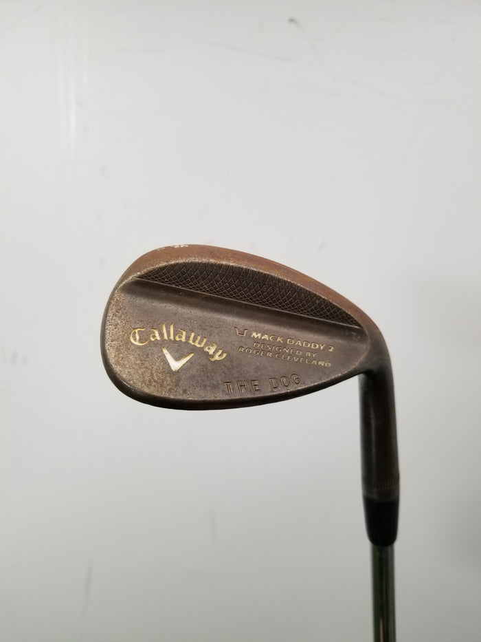 2013 CALLAWAY MACK DADDY 2 WEDGE 58*/10S WEDGEFLEX STEEL SHAFT 35.5" FAIR