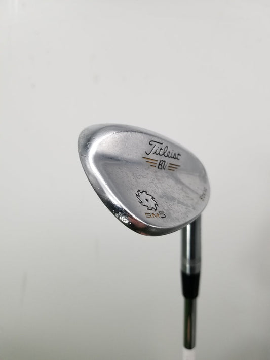 2014 TITLEIST VOKEY SM5 CHROME WEDGE 58*/07 REGULAR TRUE TEMPER XP 34.5" FAIR