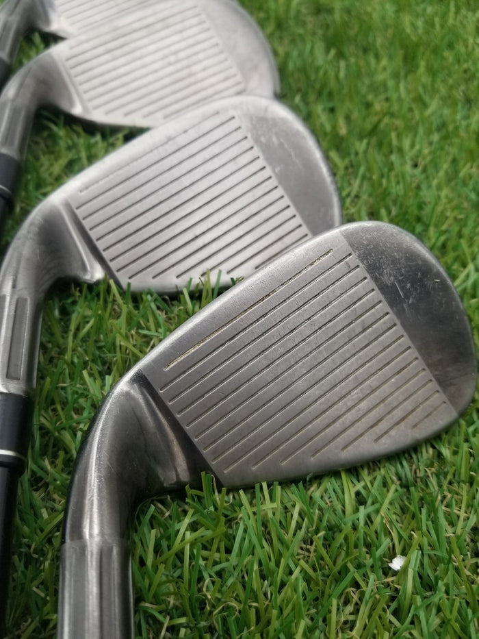 2016 TAYLORMADE M2 IRON SET 7I-PW REGULAR REAX RED 65 GOOD