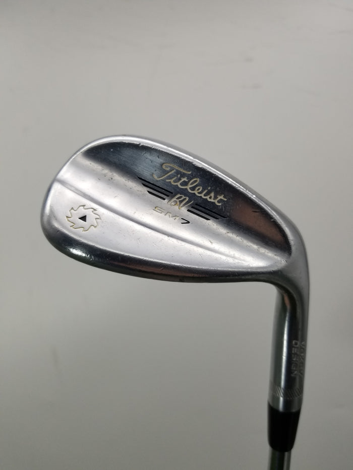 2018 TITLEIST VOKEY SM7 CHROME WEDGE 58/14K WEDGE FLEX VOKEY STOCK 34.5" GOOD