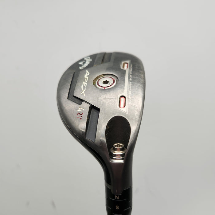 2021 CALLAWAY APEX 21 4 HYBRID 21* SENIOR UST MAMIYA RECOIL DART 75H +HC GOOD