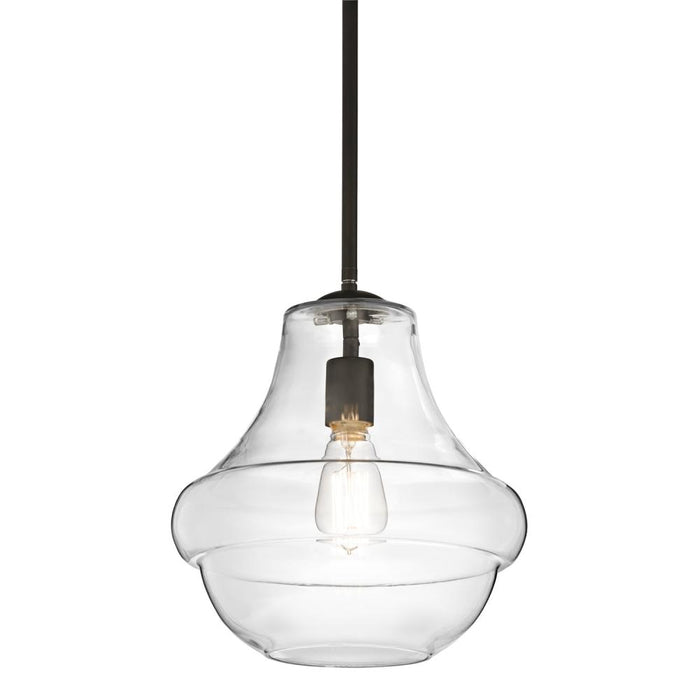 42044OZMER - Kichler Lighting Everly Olde Bronze Pendant