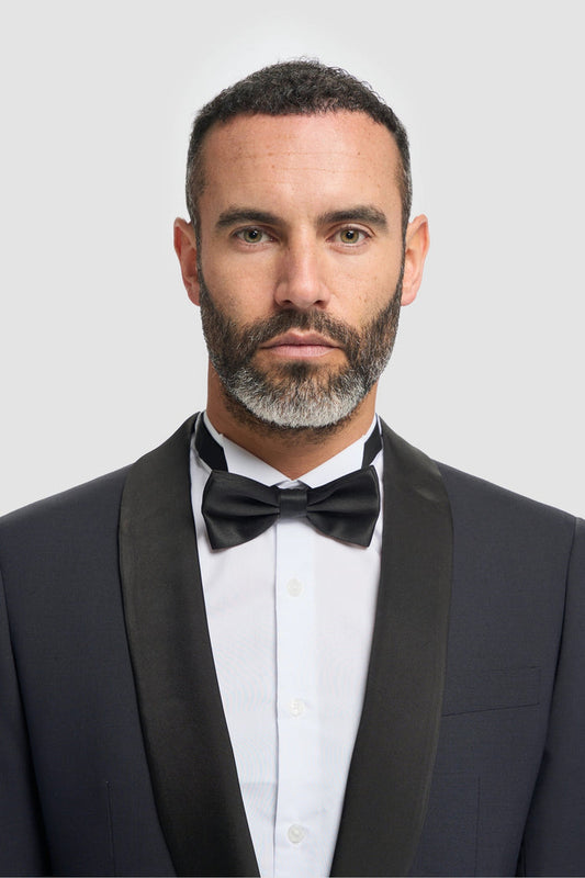 Cavani Aspen Men’s Wedding Navy 2 Piece Tuxedo Suit
