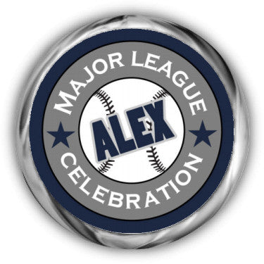 Baseball Bar Mitzvah Kisses Sticker