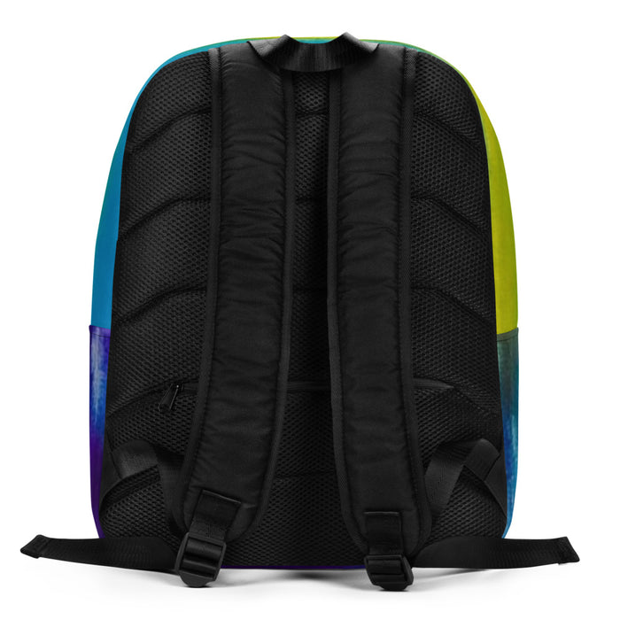 Blue Wave Minimalist Backpack