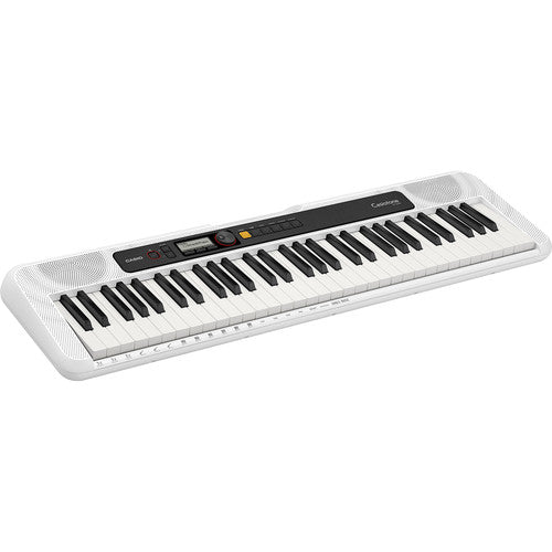 Casio Casiotone CT - S200 Beginner 61 - Key Portable Keyboard (White) - electronicsexpo.com - Portable Keyboards
