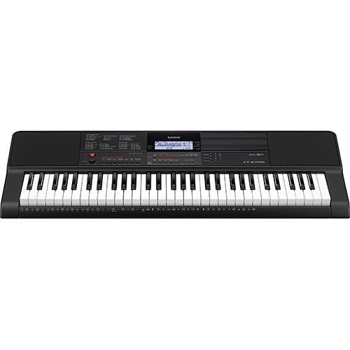 Casio CT - X700 61 - Key Touch - Sensitive Portable Keyboard (Black) - electronicsexpo.com - Portable Keyboards