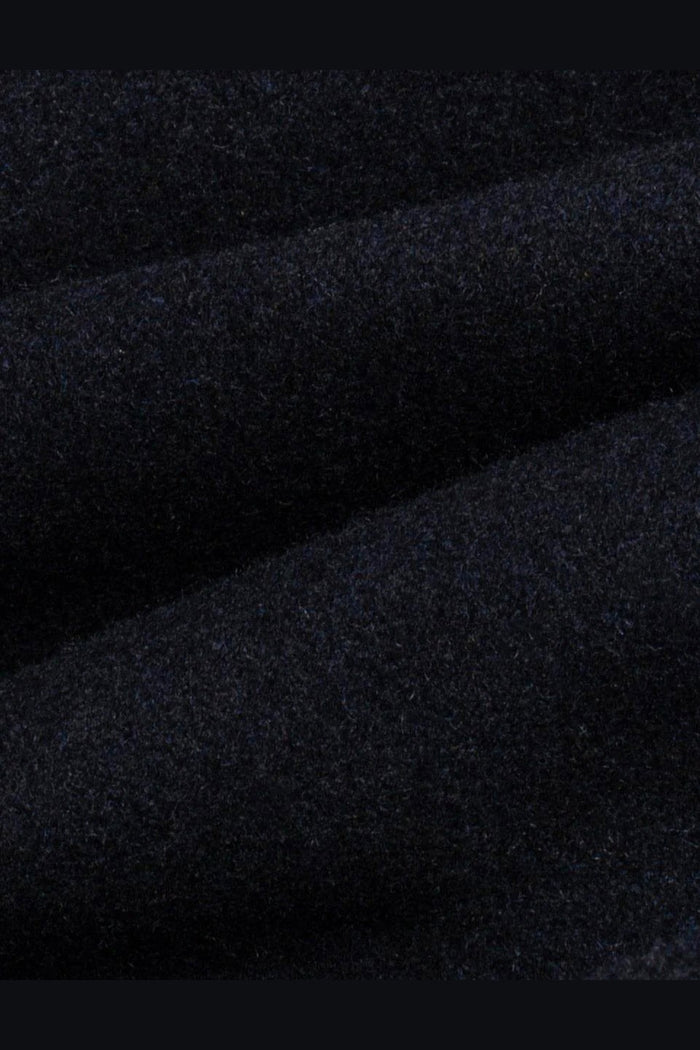 Cavani - Nelson Mid Wool Overcoat in Navy