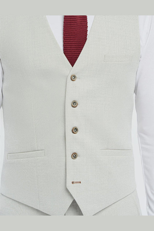 Cavani – Tropez Grey Tailored Waistcoat