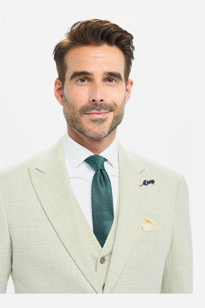 Cavani – Tropez Tailored Suit Blazer in Green