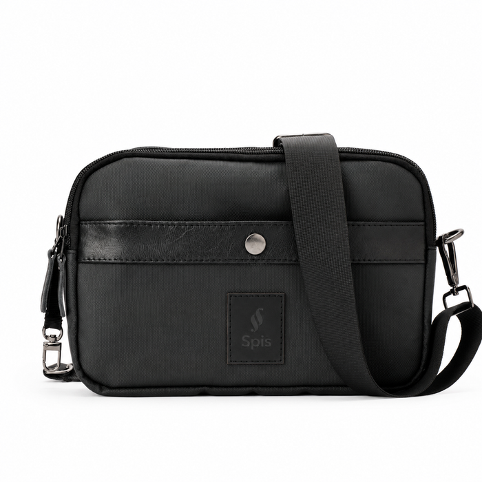 City Crossbody Bag | Full Black