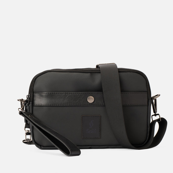 City Crossbody Bag | Full Black