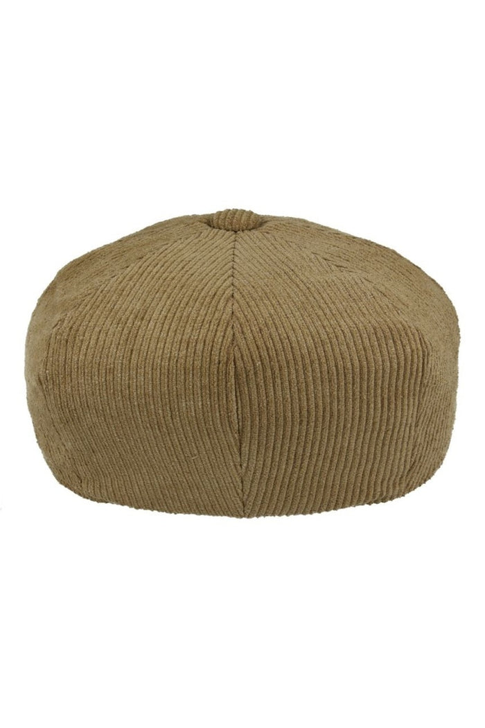 COTTON CORDUROY NEWSBOY FLAT CAP