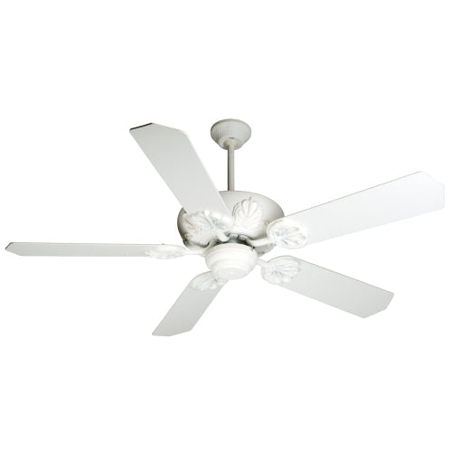 CV52TW - 52" Ceiling Fan, White Cordova Textured
