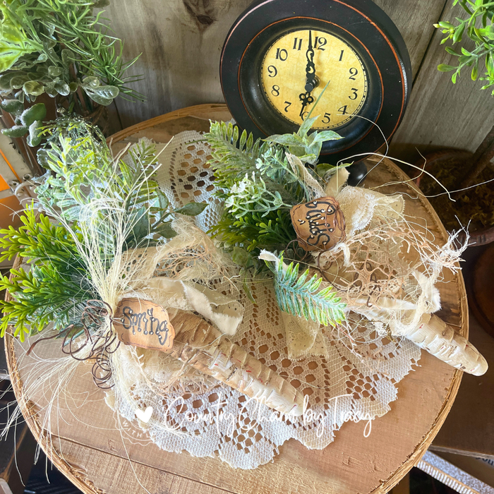 Farmhouse Spring Carrots - Set of 2