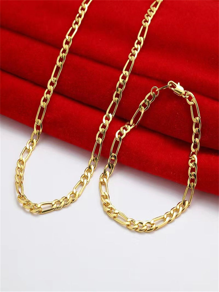 Full set necklace + bracelet number 100