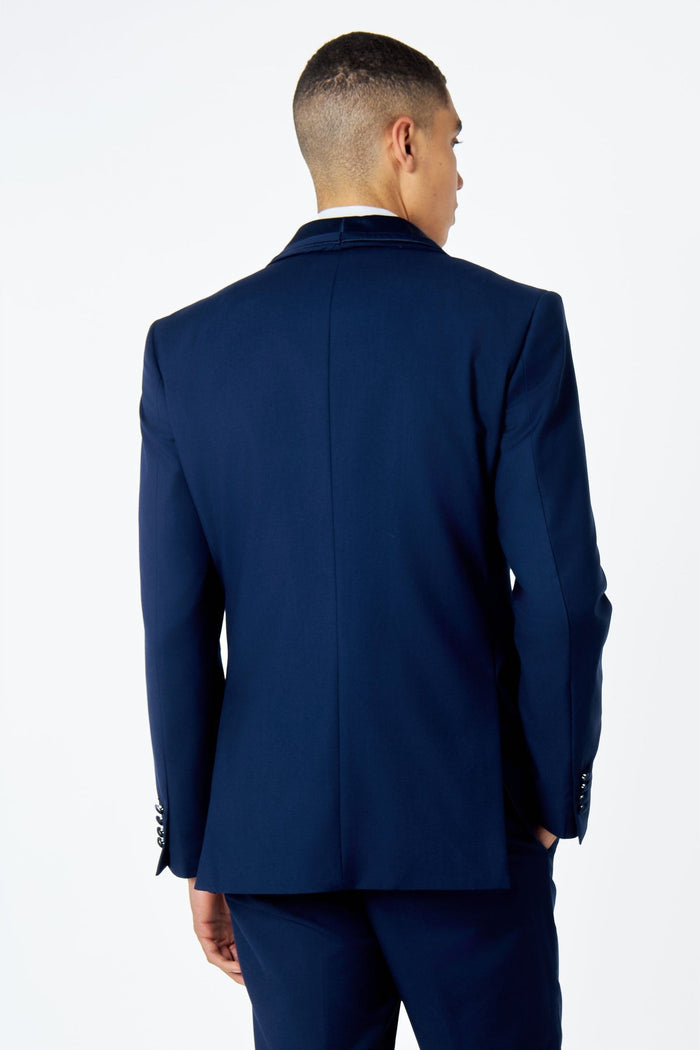 GREG – NAVY BLUE 3 PIECE WEDDING SUIT TUXEDO