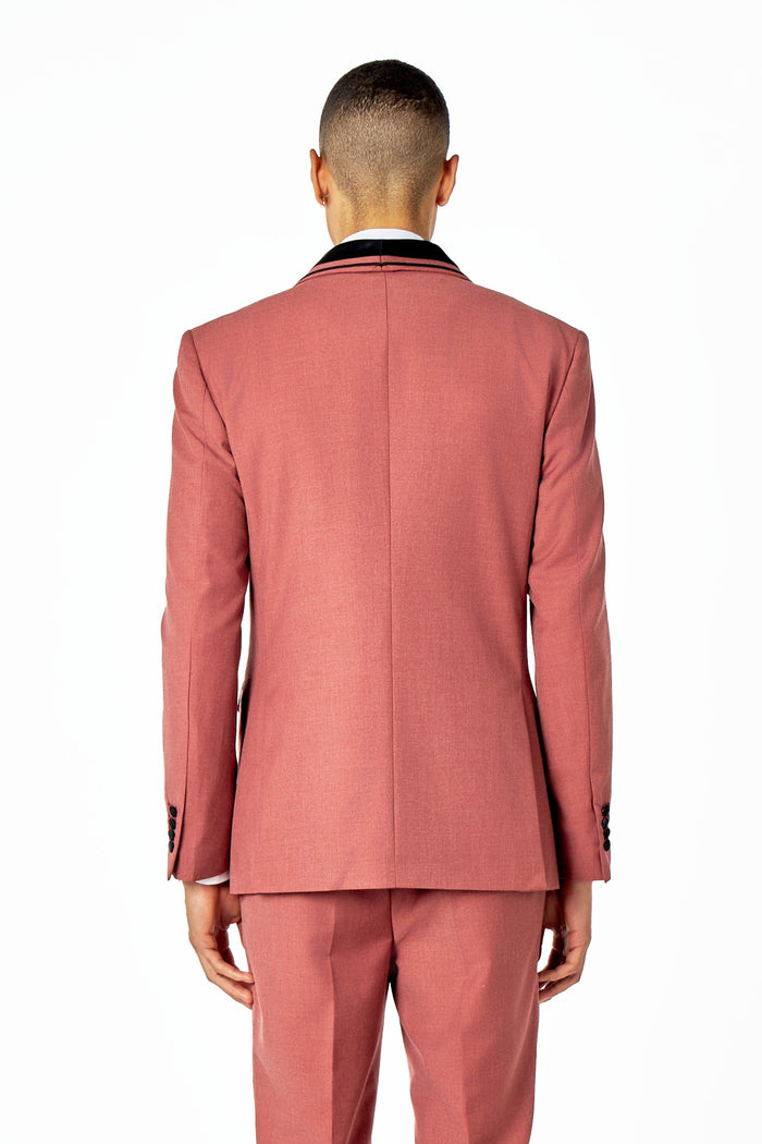 GREG – PINK 3 PIECE WEDDING SUIT TUXEDO