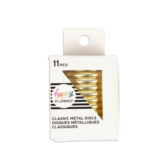 Joy Cutout Medium Metal Discs - Gold
