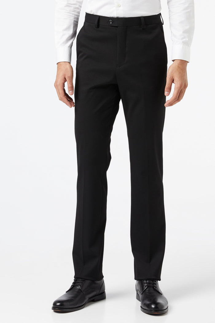 JROSS - Black 3 Piece Formal Business Suit