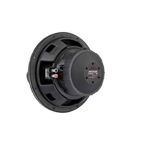 Kicker CompVR 52CVR102 CompVR 10" Subwoofer with Dual 2 - ohm Voice Coils - electronicsexpo.com - Car Subwoofers