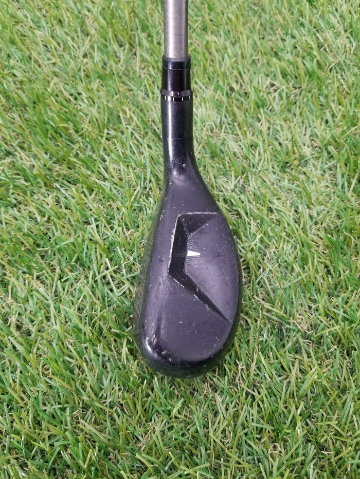 LEFTY 2019 TAYLORMADE GAPR HI 4 HYBRID 22* STIFF AEROTECH STEELFIBER I95 GOOD