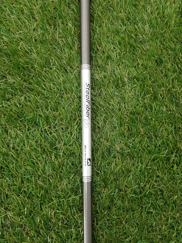 LEFTY 2019 TAYLORMADE GAPR HI 4 HYBRID 22* STIFF AEROTECH STEELFIBER I95 GOOD