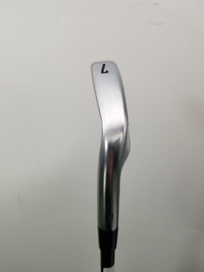 LEFTY 2021 CALLAWAY X FORGED CB 7 IRON REGULAR MITSUBISHI MMT 85 36.5" VERYGOOD