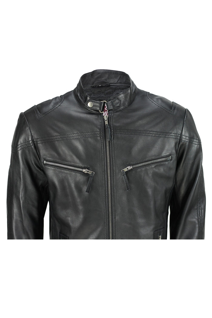 MENS VINTAGE BIKER JACKET