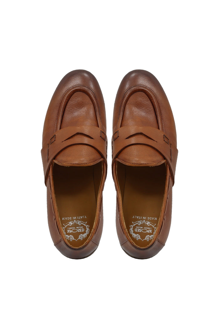 NAPLES 01 - TAN PENNY LOAFER