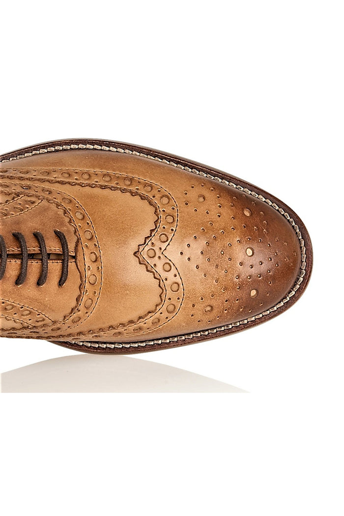 OXFORD BROGUES IN TAN
