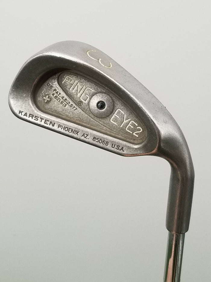 PING EYE 2+ 3 IRON STIFF PING K STEEL SHAFT (BLACK DOT) FAIR