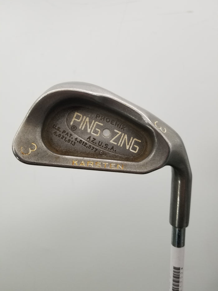 PING ZING 3 IRON STIFF KARSTEN STEEL KT-M 39" WHITE DOT FAIR