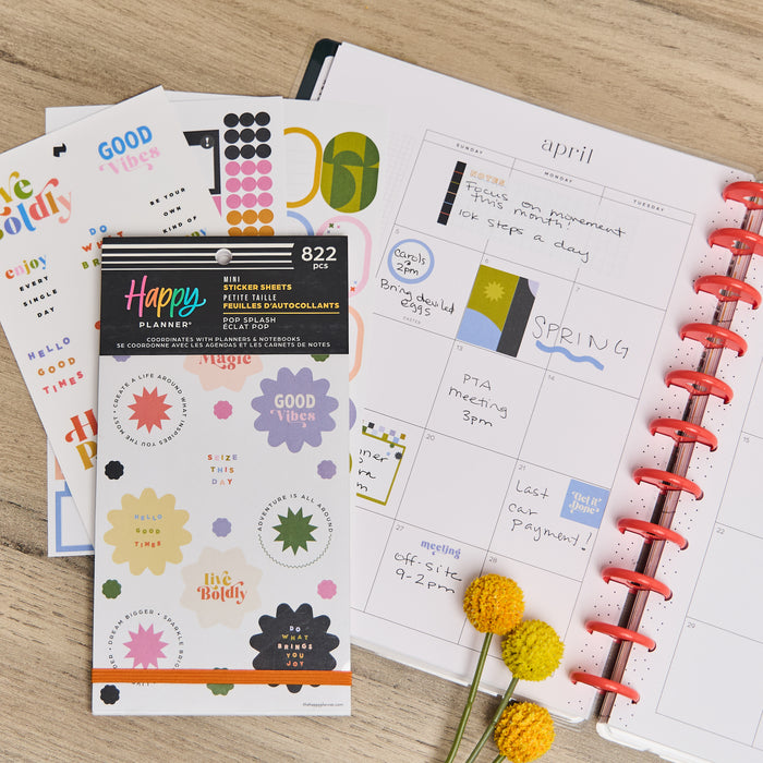 Pop Splash - Value Pack Stickers - Mini