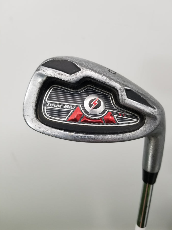 POWER BILT TOUR BILT XT PITCHING WEDGE STIFF FLEX STEEL 35" POOR