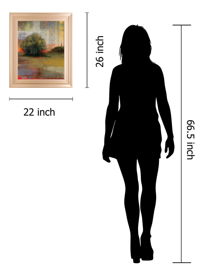 Radiance I By Williams - Framed Print Wall Art - Green