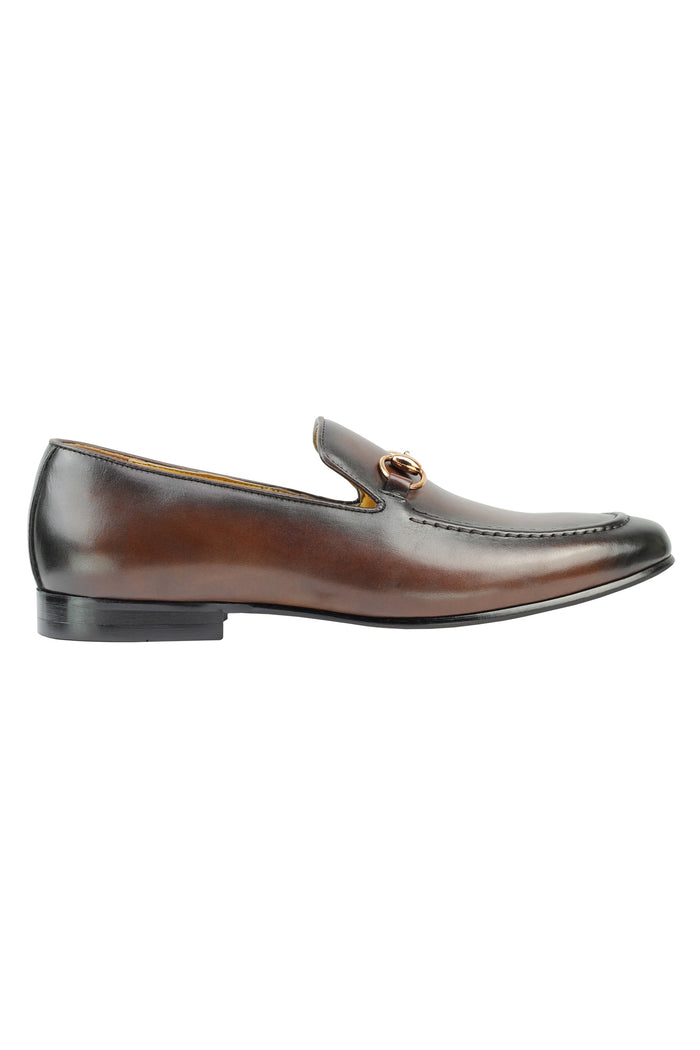 Real Leather Horse bit Snaffel Loafers