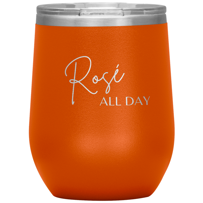 Rose All Day Wine Tumbler