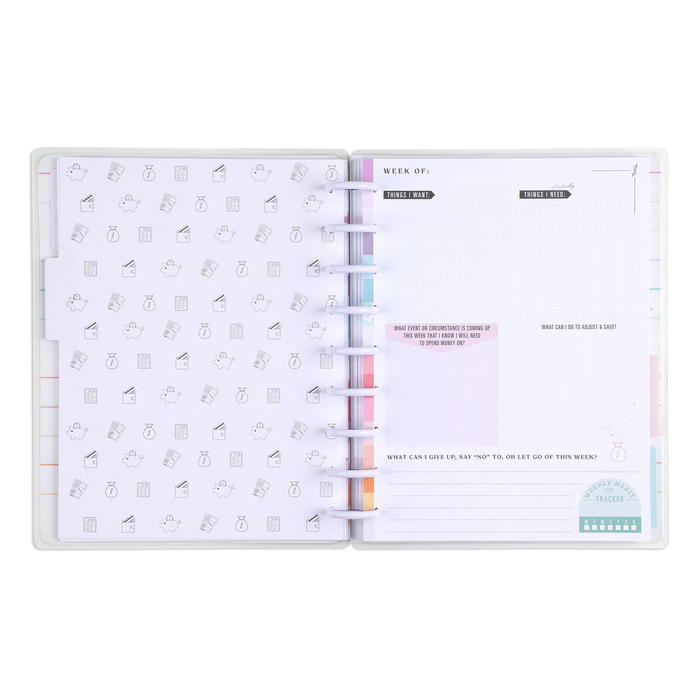 Save Now Spend Later Classic Budget Guided Journal - 80 Sheets