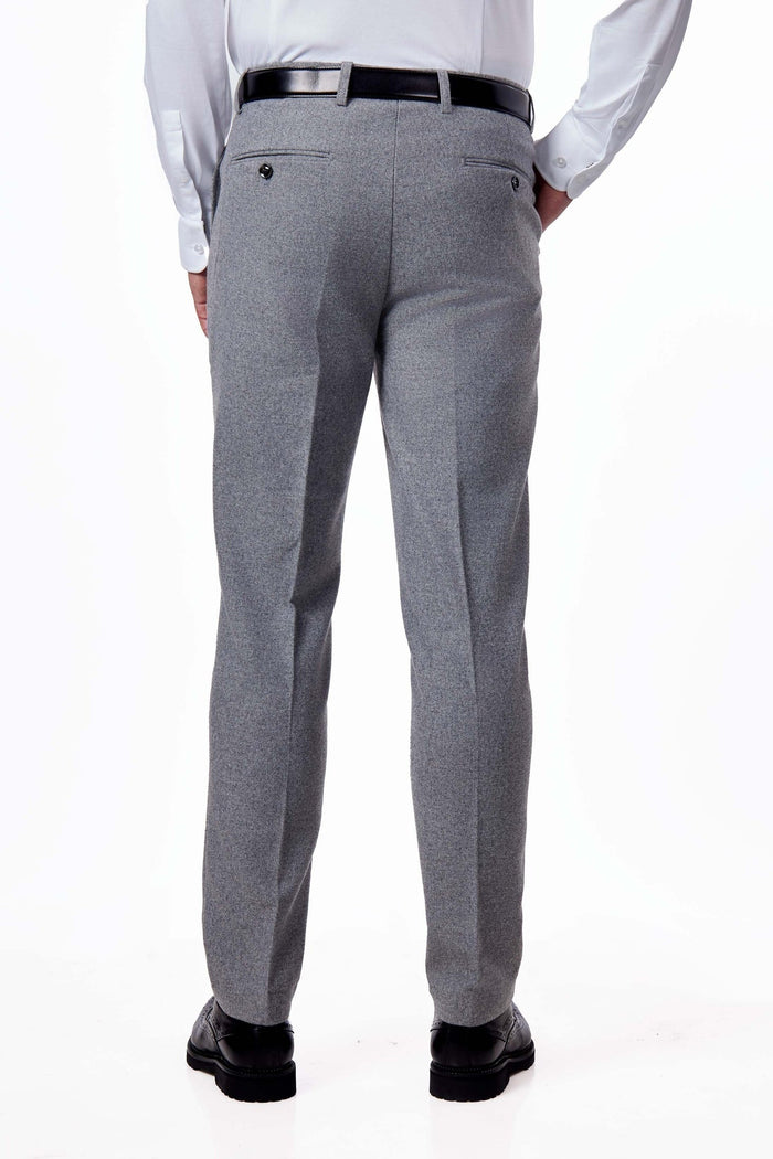 SEAN - Grey Tailored Suit Trousers