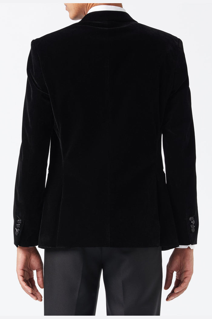 SMITH - TUXEDO VELVET DOUBLE BREASTED BLAZER