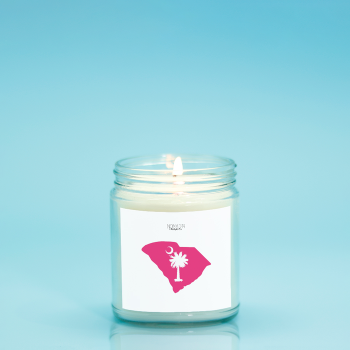 South Carolina Palmetto Candle (Hand Poured 9 oz.)