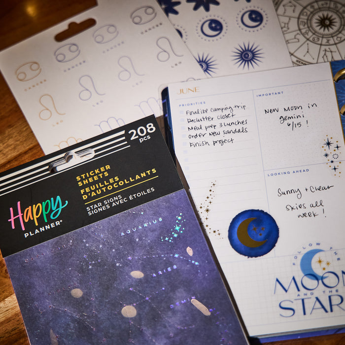 Star Signs - 10 Sticker Sheets