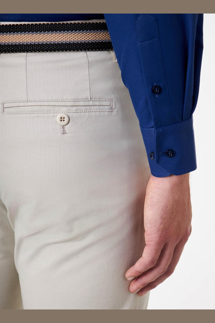STONE STRETCH COTTON CHINO