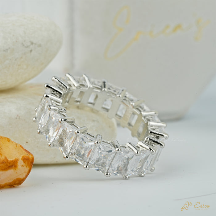 The Brilliance - Radiant Lab Grown Diamond Eternity Band